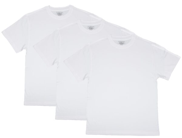 The Briefery Men’s Cotton White Crew Neck Undershirt 3pack – Vogi Basics